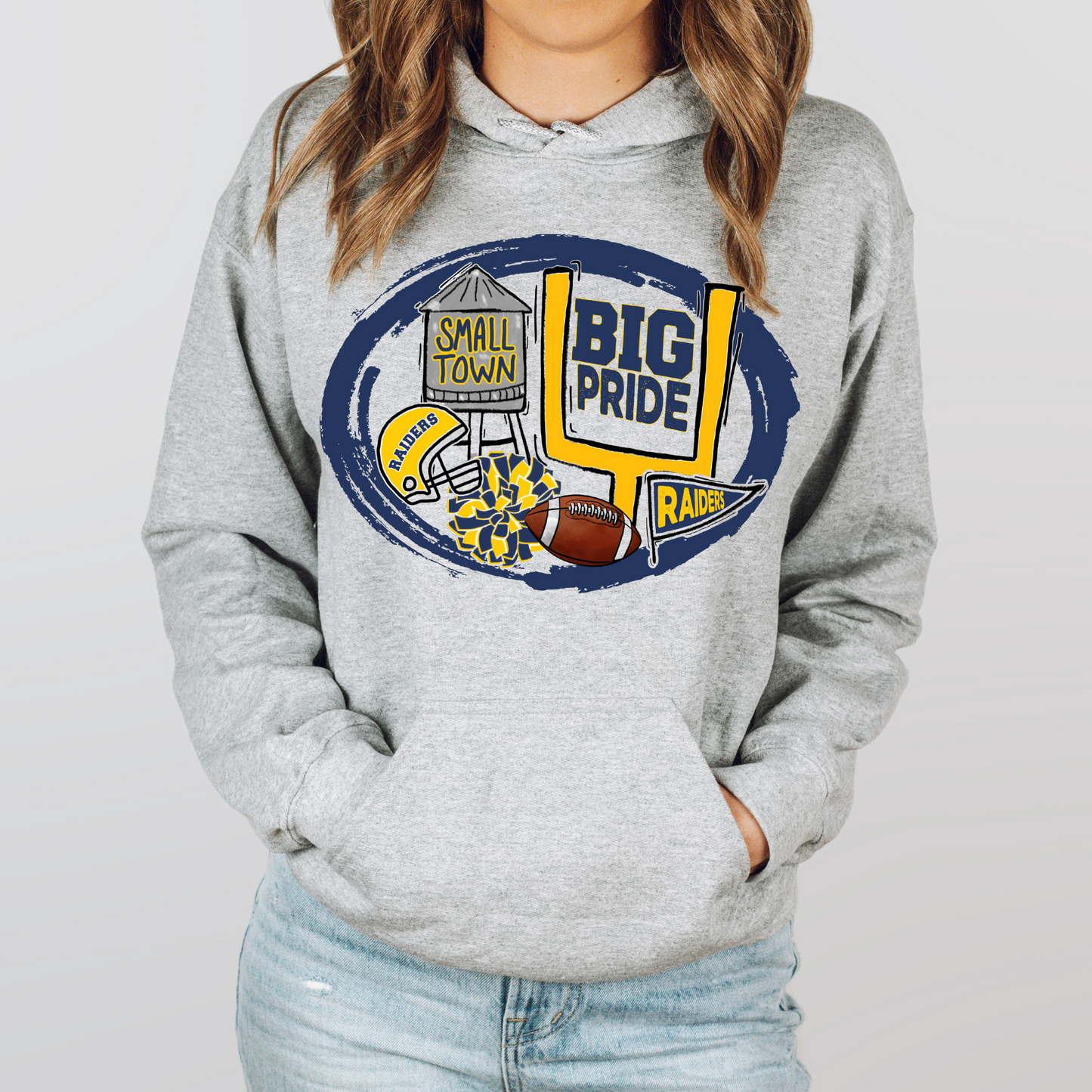 Small Town, Big Pride Sweatshirts