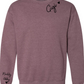 Personalized Crewneck Sweatshirt: COLLAR and SLEEVE Design