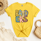 RAIDERS Stacked Doodle Letters Tee