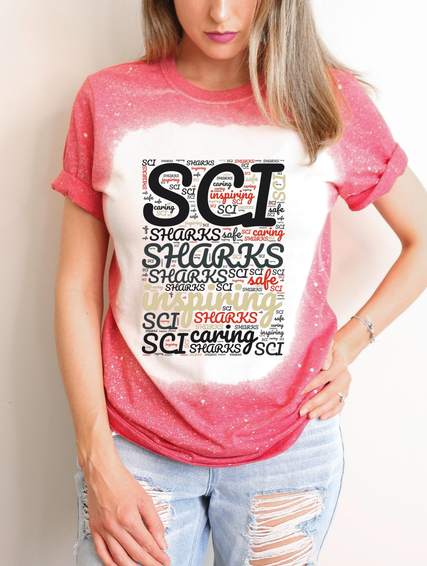 SCI Word Cloud tee