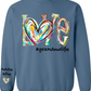 CUSTOM Sweatshirt: LOVE and #