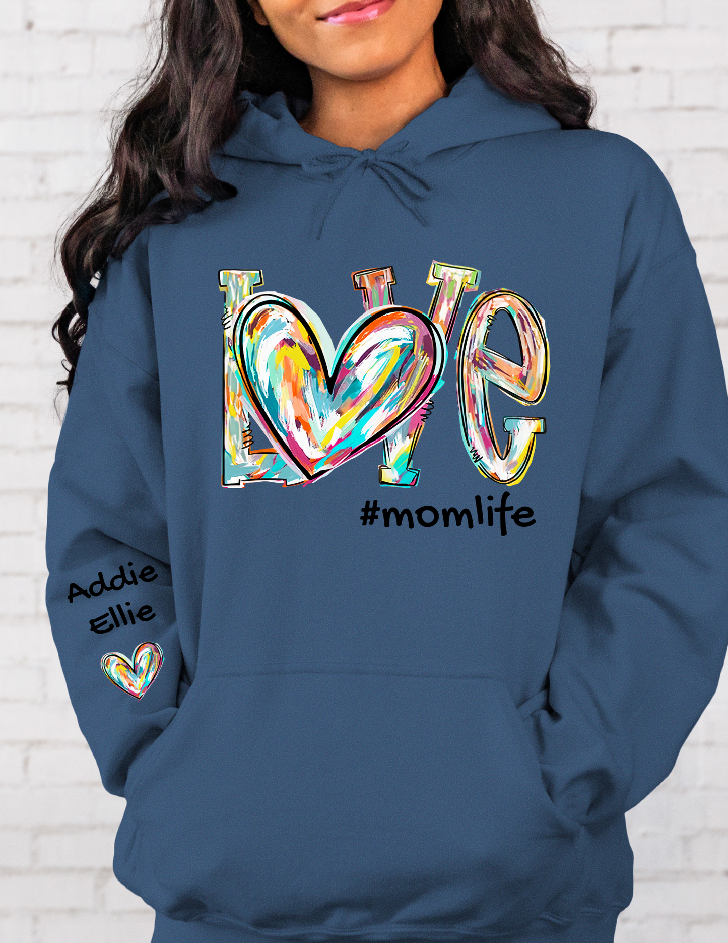 CUSTOM Sweatshirt: LOVE and #