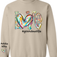 CUSTOM Sweatshirt: LOVE and #