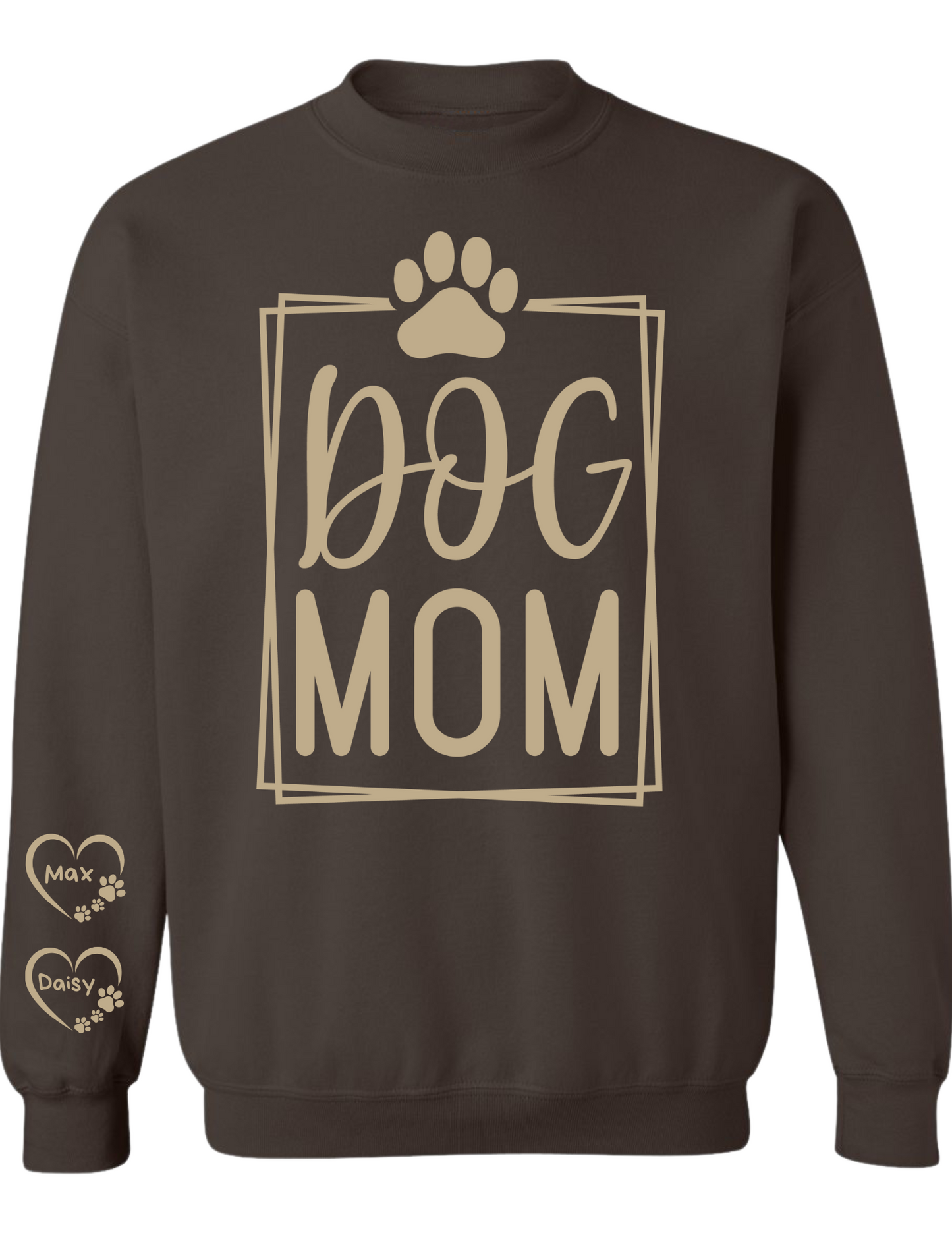 CUSTOM Dog Mom Sweatshirt