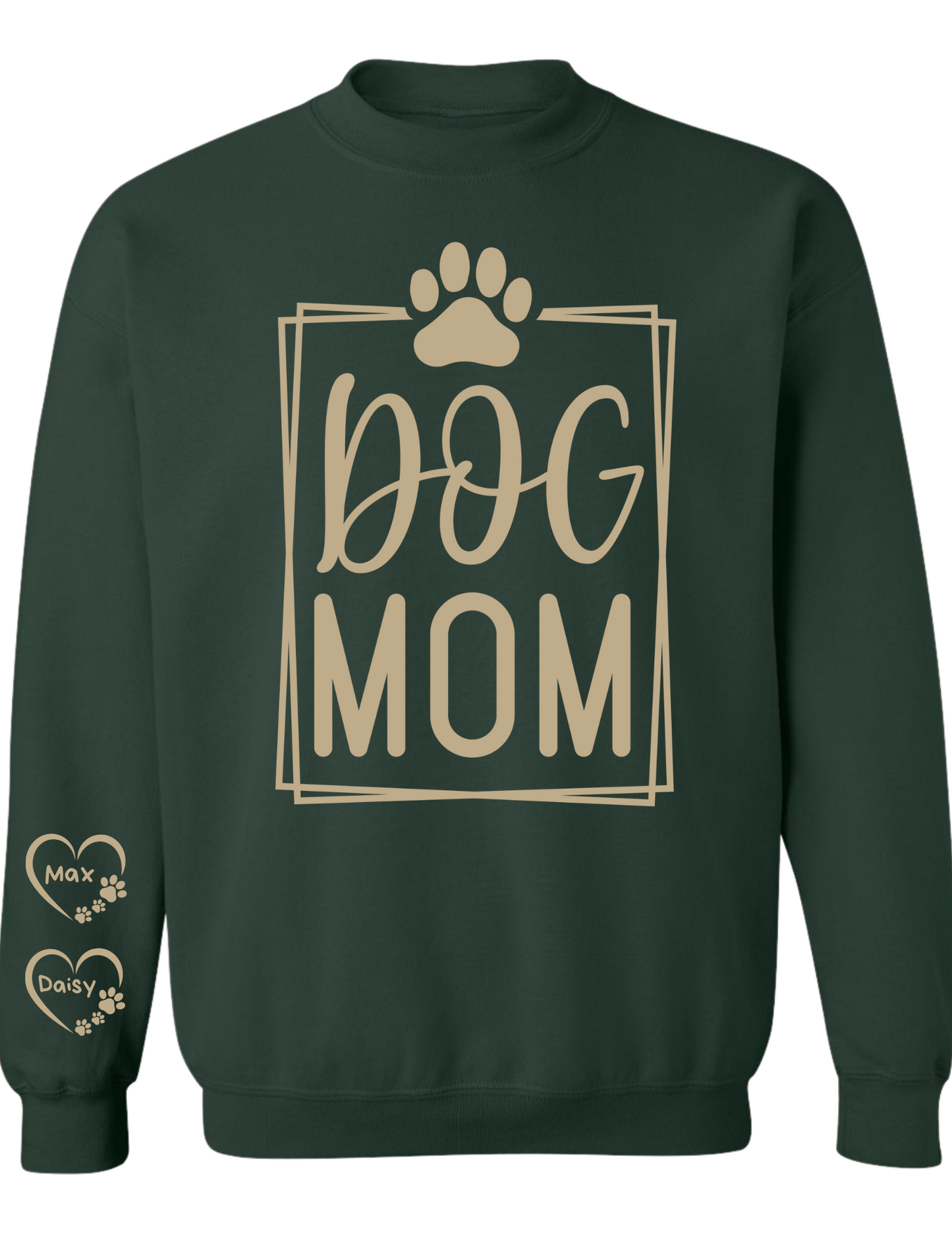 CUSTOM Dog Mom Sweatshirt