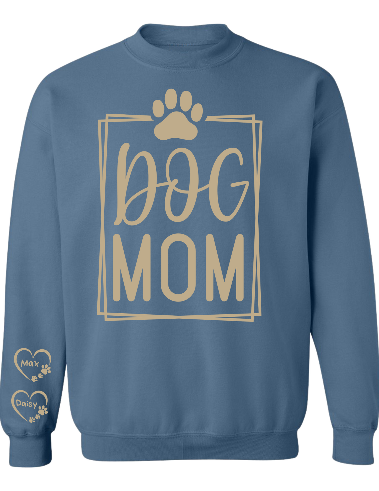 CUSTOM Dog Mom Sweatshirt