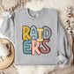 RAIDERS Stacked Doodle Letters Crewneck