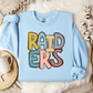 RAIDERS Stacked Doodle Letters Crewneck