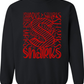 Sharks Typography Sweatshirt