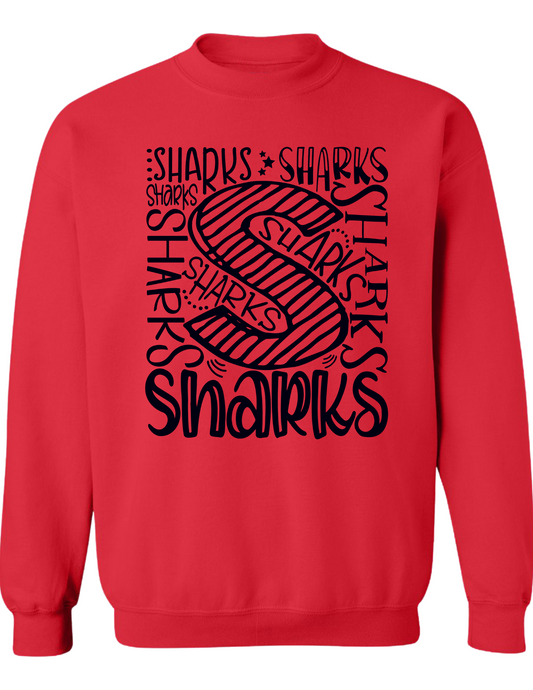 Sharks Typography