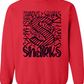Sharks Typography Sweatshirt