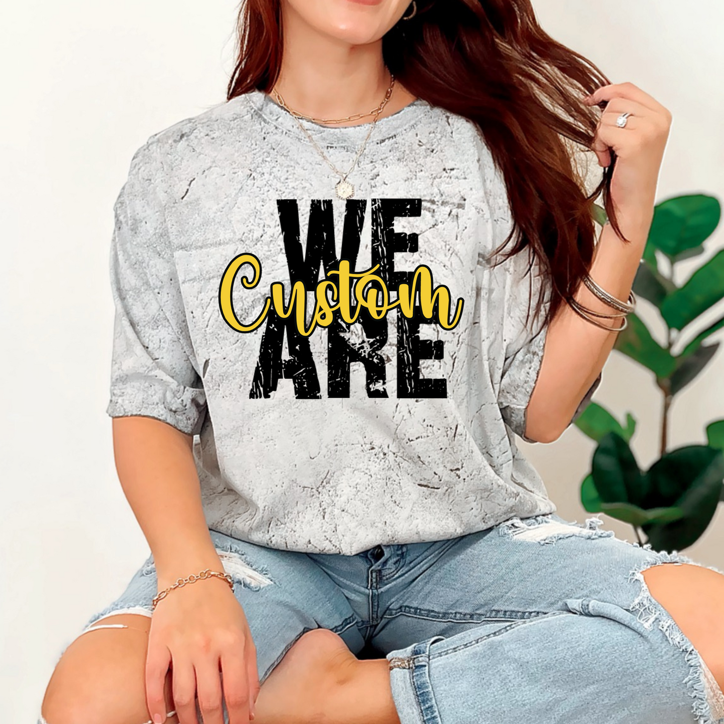 WE ARE Custom Comfort Colors Tee