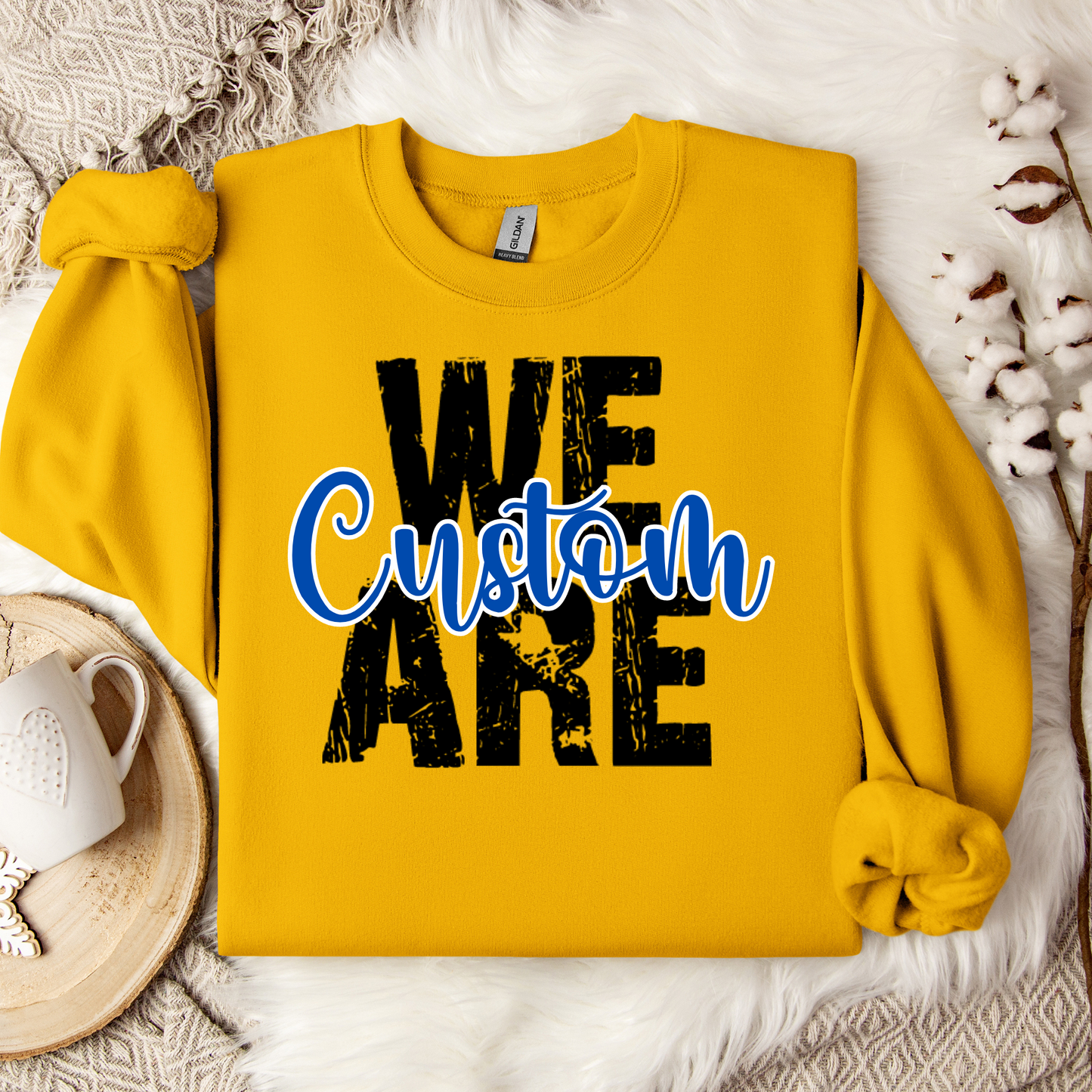 WE ARE CUSTOM Crewneck