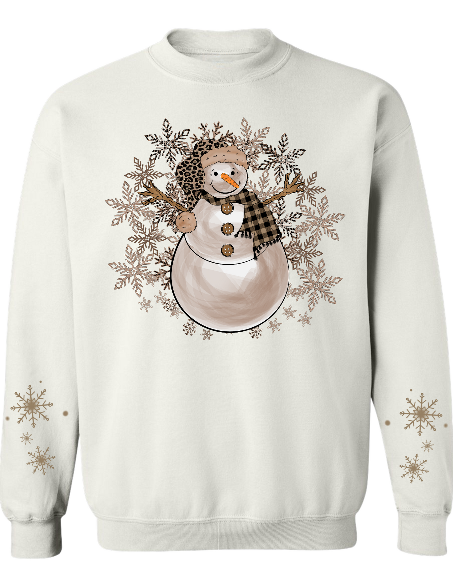 Neutral Snowman Sweatshirt