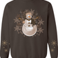 Neutral Snowman Sweatshirt