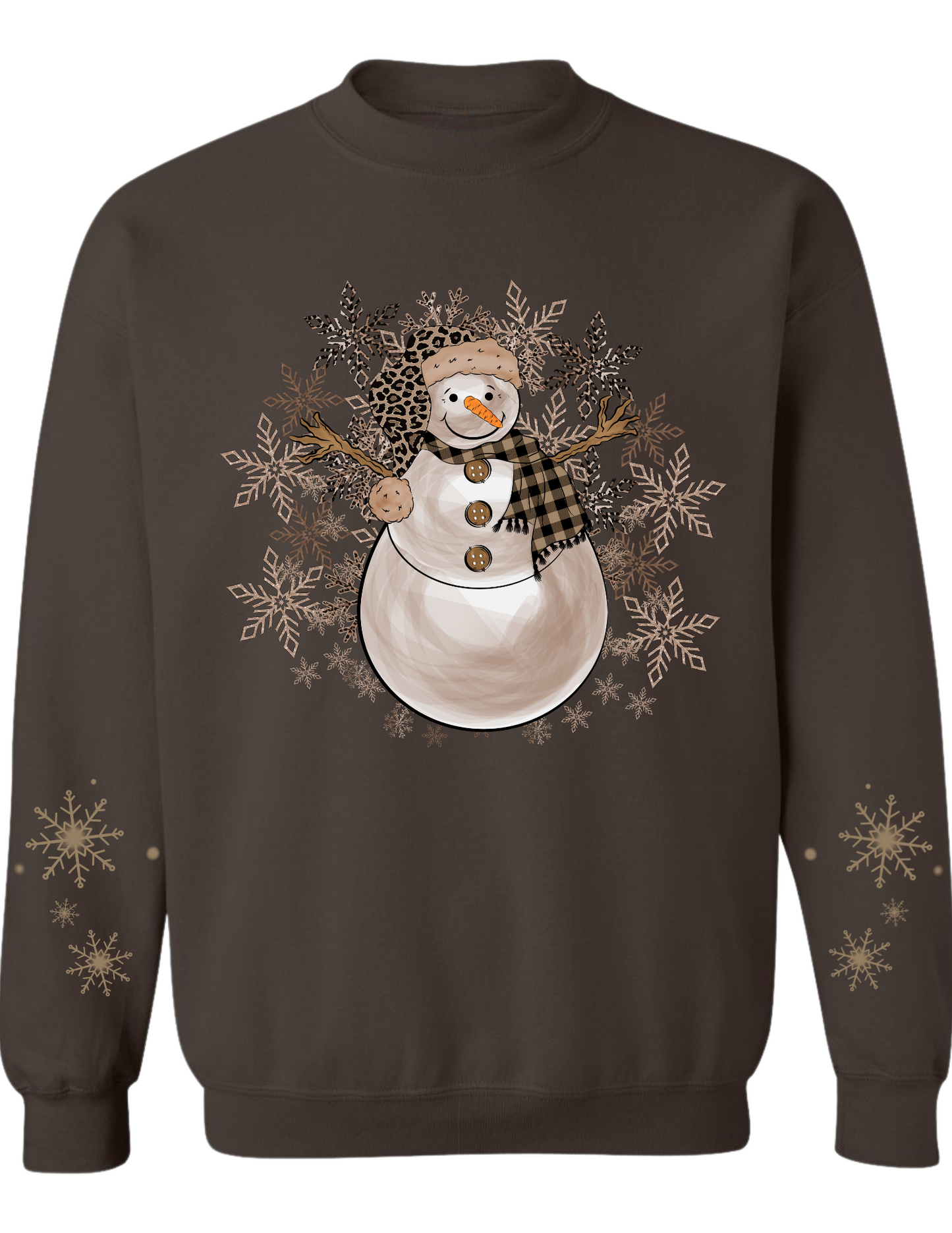 Neutral Snowman Sweatshirt