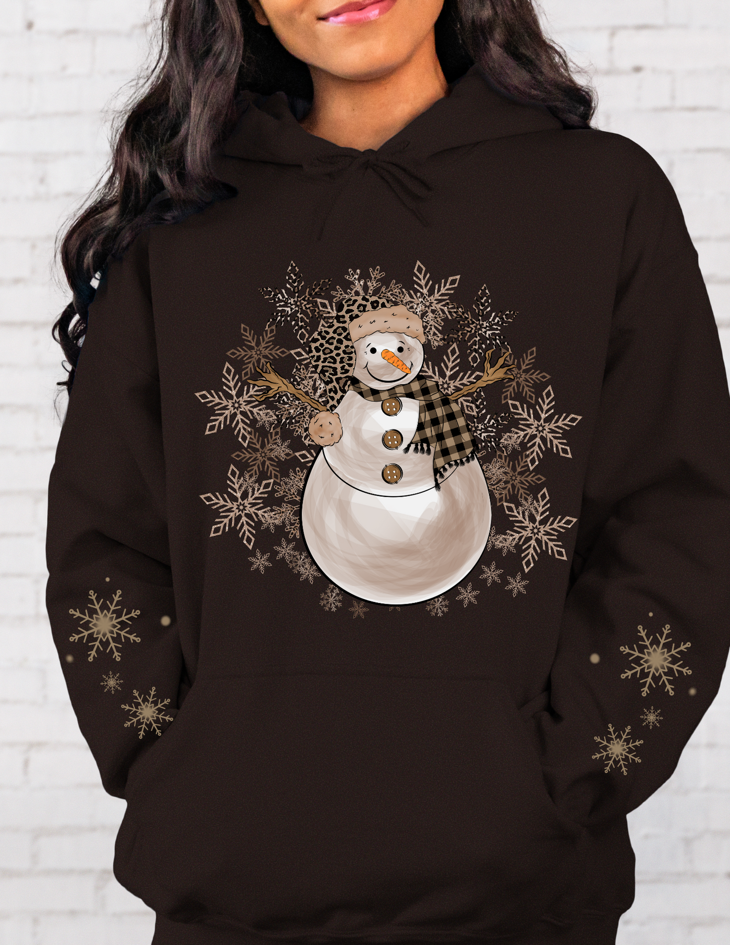 Neutral Snowman Sweatshirt