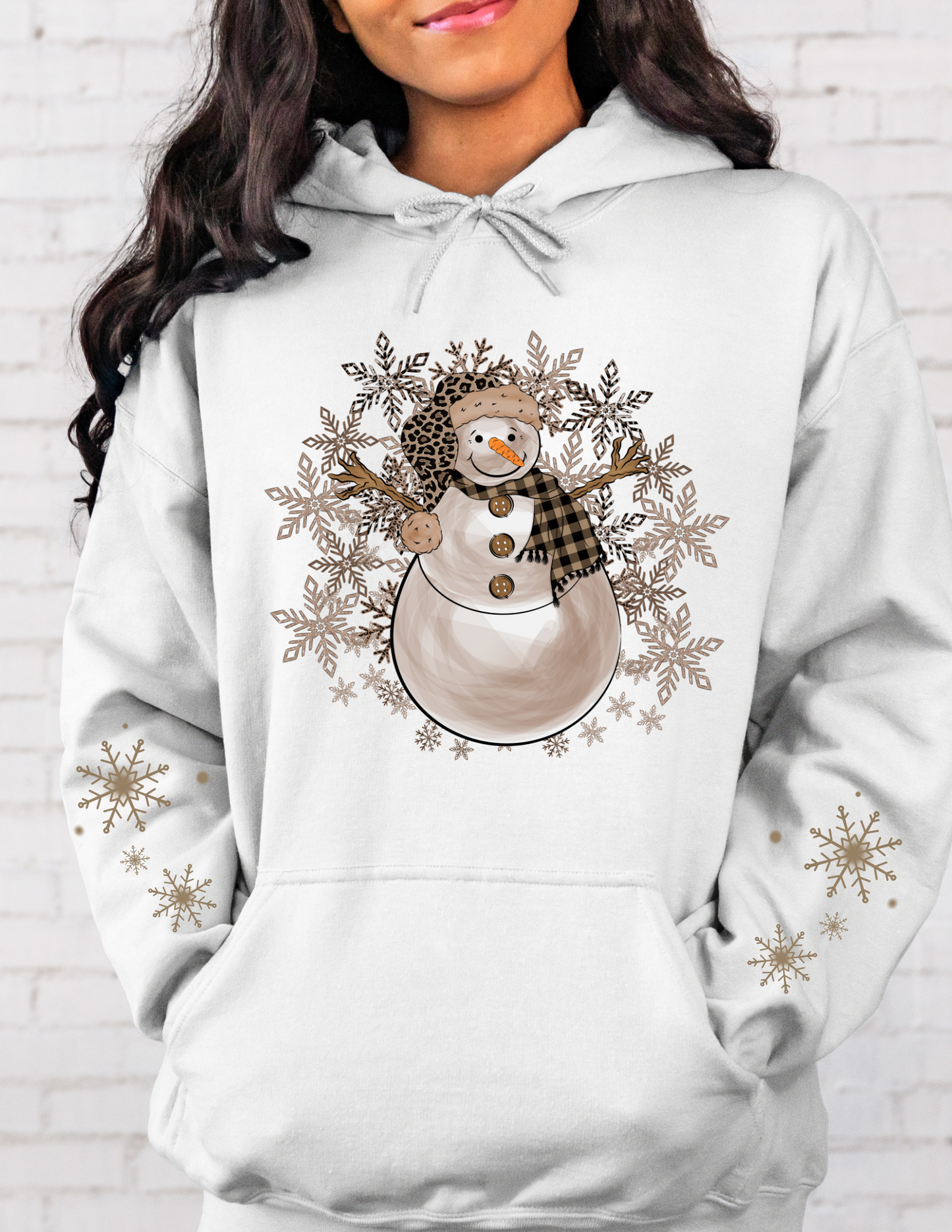 Neutral Snowman Sweatshirt